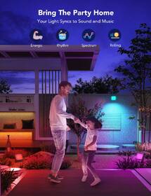 Venkovní svítidlo Govee Flood Lights SMART LED, 4ks 

 obrázek produktu 4 z 8