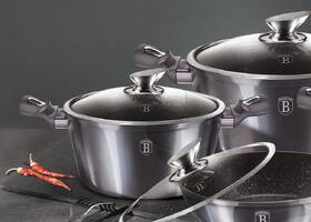 Sada hrnců Berlinger Haus Carbon PRO Line BH-6917, 10 ks 

 obrázek produktu 2 z 5
