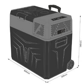 Autochladnička Yolco BX50 CARBON 

 obrázek produktu 19 z 20