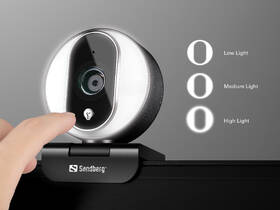 Webkamera Sandberg Webcam Streamer Pro černá

 obrázek produktu 3 z 4