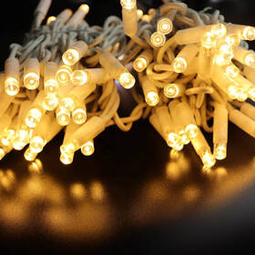 Vánoční osvětlení ColorWay venkovní, 100 LED, 220V AC, 10m, teplá bílá 

 obrázek produktu 6 z 19