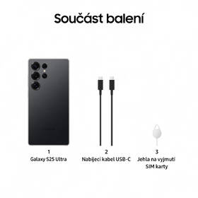 Mobilní telefon Samsung Galaxy S25 Ultra 5G 12 GB / 1 TB černá barva
