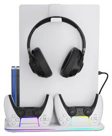 Dokovací stanice Canyon S-51, RGB - PS5 Slim/PS5 Pro bílá

 obrázek produktu 1 z 10