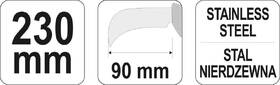 Nůž YATO YT-7620 230 mm 

 obrázek produktu 2 z 2