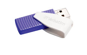 USB Flash Verbatim Swivel 64GB fialový

 obrázek produktu 3 z 4