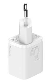 Nabíječka do sítě Baseus Super Si USB-C 25W + USB-C kabel 1m bílá

 obrázek produktu 1 z 6