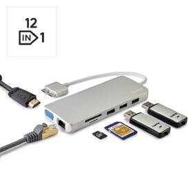 USB Hub Hama Connect2Mac, multiport, pro Apple MacBook Air a Pro 

 obrázek produktu 3 z 7