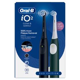 Zubní kartáček Oral-B Duo Pack Night Black / Forest Green černý/zelený

 obrázek produktu 2 z 4