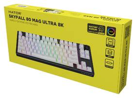 Klávesnice HATOR Skyfall 80 MAG ULTRA 8K, US layout černá/bílá

 obrázek produktu 7 z 7