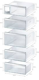 Mraznička Siemens GS58NAWCV bílá barva
