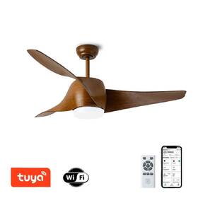 Stropní svítidlo IMMAX NEO LITE WAVE SMART LED s ventilátorem, 18W, Wi-Fi, TUYA hnědé

 obrázek produktu 2 z 8