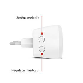 Zvonek bezdrátový Elektrobock BZ40, síťový 

 obrázek produktu 5 z 8