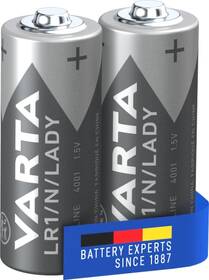 Baterie alkalická Varta LR1/N/Lady, 2ks 

 obrázek produktu 2 z 2