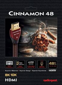 Kabel AUDIOQUEST HDMI 2.1 Cinnamon 48, 2 m černý/červený

 obrázek produktu 3 z 3