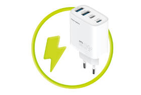 Nabíječka do sítě Mobile Origin GaN 40W 2xUSB-C/2xUSB-A bílá

 obrázek produktu 11 z 14