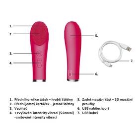 Čisticí kartáček Vigan Lady FOUR růžový

 obrázek produktu 2 z 2
