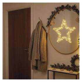 LED dekorace EMOS 60 WINDOW STAR, 3AA, TIMER, WW průhledná

 obrázek produktu 3 z 6