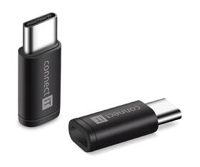 Redukce Connect IT Wirez Micro USB/USB-C černá

 obrázek produktu 1 z 4