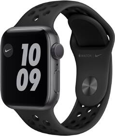 Chytré hodinky Apple GPS 40mm pouzdro z vesmírně šedého hliníku - antracitový/černý sportovní náramek Nike 

 obrázek produktu 1 z 1