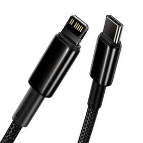 Kabel Baseus Tungsten Gold USB-C/Lightning PD 20W 2m černý

 obrázek produktu 1 z 3