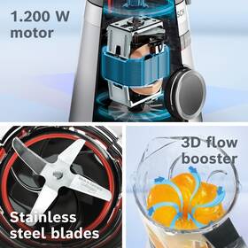 Stolní mixér Bosch MMB6386M nerez

 obrázek produktu 7 z 15