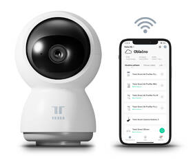 IP kamera Tesla Smart 360 Pro bílá barva
