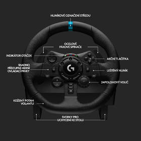 Volant Logitech G923 Racing Wheel and Pedals pro PS5, PS4 a PC 
