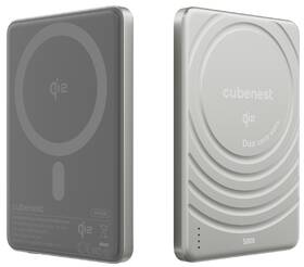 Powerbanka Cubenest SlimDual MagSafe Qi2 5000 mAh stříbrná

 obrázek produktu 2 z 4