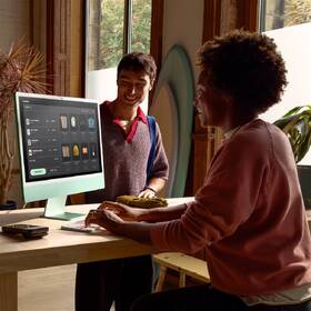 Počítač All In One Apple 24" CTO Sklo s nanotexturou M4 10× CPU 10× GPU, 32 GB, 2 TB - zelený CZ 
