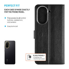 Pouzdro na mobil flipové FIXED Opus na Xiaomi Redmi A5 černé

 obrázek produktu 2 z 7