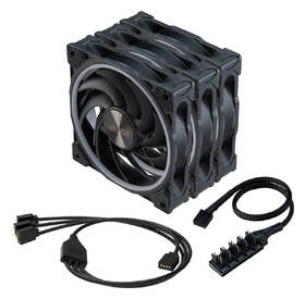Ventilátor AKASA SOHO AR, 120 mm, ARGB, PWM, 3 ks černý

 obrázek produktu 1 z 5