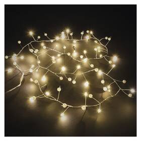 Vánoční osvětlení EMOS girlanda – perly, 1,2 m, 40LED, vnitřní, teplá bílá, časovač 

 obrázek produktu 5 z 5