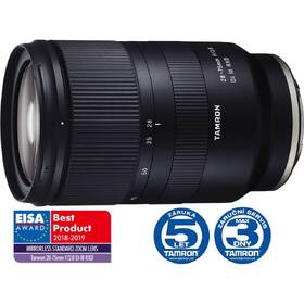 Objektiv Tamron 28-75 mm F/2.8 Di III RXD pro Sony E černý

 obrázek produktu 1 z 8