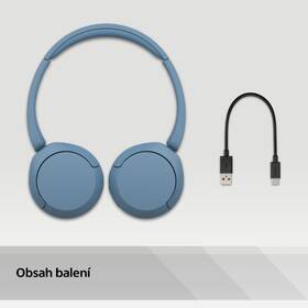 Sluchátka Sony WH-CH520 modrá

 obrázek produktu 13 z 13