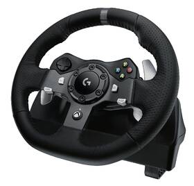 Volant Logitech G920 pro Xbox Series X|S, Xbox One, PC + pedály černá barva
