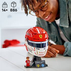 Stavebnice LEGO® Editions 43014 Helma Charles Leclerc ze Scuderia Ferrari HP 

 obrázek produktu 5 z 9