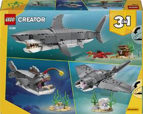 Stavebnice LEGO® Creator 3 v 1 31381 Divoký žralok a truhla s pokladem 

 obrázek produktu 3 z 8