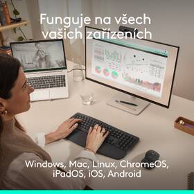 Klávesnice s myší Logitech Signature Comfort Plus MK880, US layout grafitová

 obrázek produktu 21 z 23