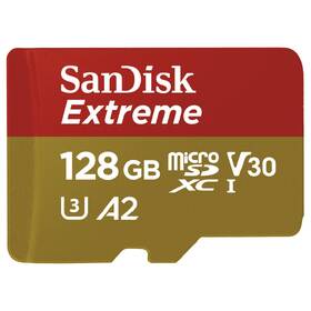 Paměťová karta SANDISK 128GB UHS-I U3 (160R/90W) + adapter 

 obrázek produktu 2 z 4