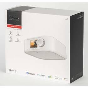 Internetový radiopřijímač s DAB+ Hama DIR355BT bílý

 obrázek produktu 7 z 7