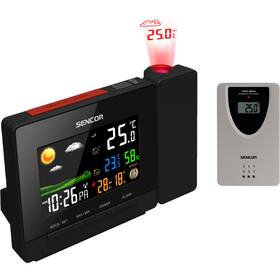 Meteorologická stanice Sencor SWS 5400, s projekcí černá

 obrázek produktu 2 z 3