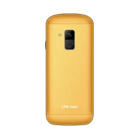 Mobilní telefon CPA Halo 18 Senior s nabíjecím stojánkem zlatý

 obrázek produktu 6 z 9