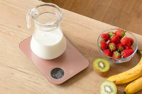 Kuchyňská váha Sencor SKS 7075RS růžová barva
