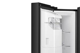 Americká lednice Hisense RS818N4TFE černá barva
