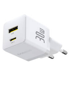 Nabíječka do sítě Baseus Palm 30W 1xUSB-A 1xUSB-C PD QC 3.0 bílá

 obrázek produktu 1 z 13