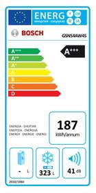 Mraznička Bosch GSN54AW45 bílá

 obrázek produktu 1 z 3