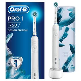 Zubní kartáček Oral-B Pro 750 Cross Action White + Exclusive cestovní pouzdro 

 obrázek produktu 2 z 2