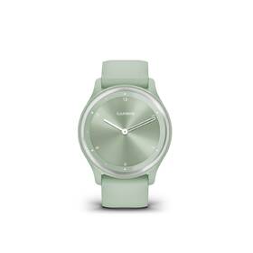 Chytré hodinky Garmin vívomove Sport - Silver / Cool Mint Silicone Band 

 obrázek produktu 1 z 7