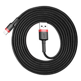 Kabel Baseus Cafule USB/Lightning, 1,5A, 2m černý/červený

 obrázek produktu 1 z 5
