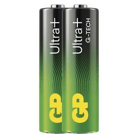 Baterie alkalická GP Ultra Plus AA (LR6), 2 ks 

 obrázek produktu 1 z 3